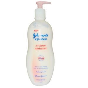 New Sealed Johnson's Softlotion 24 Hour Moisture Soft Lotion 14 Oz Discontinued